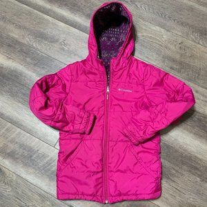 Columbia Reversible Girls 10-12 Winter Coat
